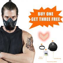 FDBRO MMA Cardio Workout 3.0running Resistance Elevation Endurance Mask per Fitness maschera sportiva da allenamento ad alta quota