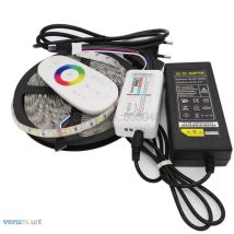 5m 12V 5050 RGBW RGBWW LED Streifen IP20 IP65 IP67 Wasserdichte Streifen Set + 2,4G RGBW Fern controller + DC12V 5A Power Adapter Set