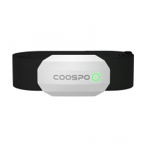 COOSPO BLE ANT+ Cardiofrequenzimetro Cintura pettorale nera Sport Sensore wireless Fitness per Wahoo Garmin Bike Computer