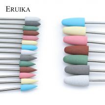 1 stücke Silikon Nagel Bohrer Fräser Bohrer Dateien Grat Puffer für Elektrische Maschine Nail art Grinder Häutchen Cutter Werkzeuge