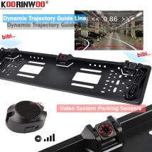 Koorinwoo Parktronic Intelligente Dynamische Flugbahn EU Anzahl License Plate parkplatz Sensoren 2
