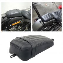 Motorrad Zubehör Schwarz Hinten Beifahrer Sitz Pad Sozius Saugnäpfe Für Harley Motorrad Sitz