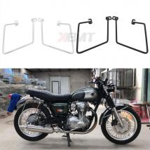 Motorrad Solide Satteltasche Unterstützung Halterung Seite Montieren Stamm Tasche Halter Für Kawasaki W400 W650 W800 W 400 650 800