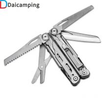 Daicamping DL10 Multitools szczypce wielofunkcyjny zacisk taktyczny Outdoor EDC Survival klips do sprzętu składany szwajcarski armia Multi nóż narzędzie