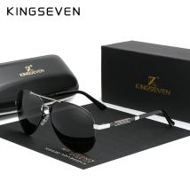KINGSEVEN NEUE Mode männer Aluminium Sonnenbrille Polarisierte Angeln Fahren sonnenbrille Marke Männer UV400 Photochromismus Objektiv Männlich