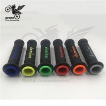 Gomma morbida 22MM 24MM universale racing moto rbike hanlde bar moto per domino honda suzuki KTM moto cross grip moto rcycle manubrio