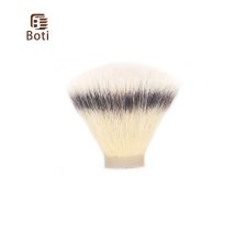 Boti Pinsel-Handarbeit Die Neueste 3 Farbe Synthetische Haar Knoten Fan Form Rasieren Produkt männer Täglichen Reinigung Bart pinsel Werkzeug