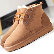 Neue Design 2025 Echtem Schaffell 100% Natürliche Pelz Schuhe Frauen Winter Warme Schuhe Wohnungen Stiefel Freizeit Weibliche Casual Schnee Stiefel