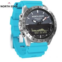 NORTH EDGE Herren-Tauchsport-Digitaluhr, Militär, Armee, Luxus, Vollstahl, Business, wasserdicht,
