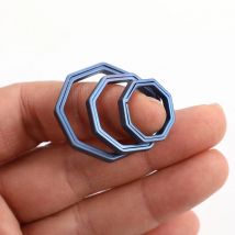 Echt Titan Legierung Brennen Blau Schlüssel Ring Schlüsselanhänger Kreativität Mode Schlüssel Ring Schnalle Mann Frau Auto Keychain Kleine Geschenke Großhandel