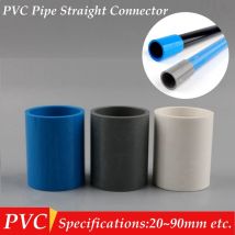 5 teile/los 20 25 32mm PVC-Rohr gerade gleich Stecker 2-Wege-Verbindung Garten Bewässerung Aquarium Adapter Wasser rohr anschlüsse