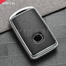 TPU Leather Type Car Smart Key Case Cover For Mazda Alexa CX-30 CX-3 CX-5 CX-7 CX-9 CX-4 3 Button Protector Shell Accessories
