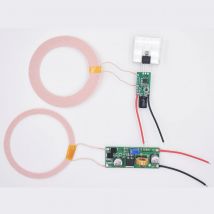 Fuente de alimentación inalámbrica, transmisor de bajo voltaje, 5V, 5A, alta corriente, 24V, módulo de carga, solución IC