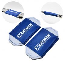 XCMAN Nordic XC Cross Country Cinghie da sci con imbottitura in pile Cinghie avvolgenti per base da sci Protector Carrier - 4 pezzi