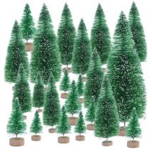 6,5 cm bis 16cm Kleine Dekoriert Weihnachten Baum Gefälschte Kiefer Mini Künstliche Weihnachts Baum