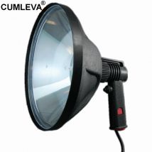 Professional Halogen Hunting Spotlight Big Size Reflector 240mm 100W  Lamp 12V Car Emergency Light for Adventure Camping