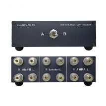 SOLUPEAK P2 2(1)-in-1(2)-Out Verstärker Verstärker Lautsprecher Umschalter Wahlschalter Splitter
