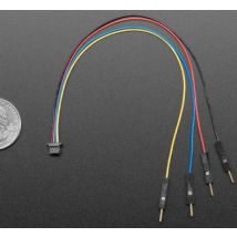 4209 STEMMA QT / Qwiic JST SH 4-pin to Premium Male Headers Cable - 200mm Long