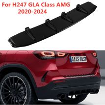 H247 GLA180 GLA200 GLA220 GLA250 GLA35 GLA45 Paraurti posteriore Lip Body Kit Diffusore Splitter per Mercedes Benz H247 GLA AMG 2020-2025