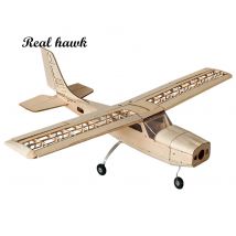 RC AirPlanes Laser Cut Balsa Wood Airplane Kit Cessna-150 Frame without Cover Wingspan 960mm Model Building Kit Woodiness model