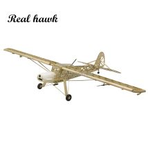 Skala RC Balsawood RC samoloty do cięcia laserowego Fieseler Fi 156 Storch 1600mm (63 ") zestaw Balsa do samodzielnego budowania model z drewna