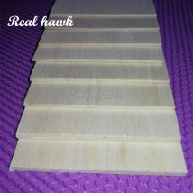 1000x100x3mm AAA+ Modell Balsaholzplatten für DIY RC Modell Holzflugzeug Bootsmaterial