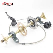 610mm M8 * 3 Rad Hub Hinterachse Assy Mit 428# 37T Kettenrad 160mm Disc Bremse UCP204 lager Fit Für