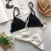 SP&CITY Sommer Sexy Spitze Rohr Top Frauen Aushöhlen Bralette Dünne Brust Mädchen Bhs Nahtlose Transparente Dessous Französisch unterwäsche