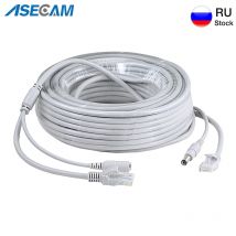 telecamera sorveglianza wifi RJ45 Cavo Ethernet di Sorveglianza Della Macchina Fotografica di CC di Alimentazione Cat5 Internet di Rete LAN Cavo di Collegamento Della Macchina Fotografica del IP di
