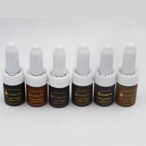 6pc Cosmetic Golden rose tattoo ink & Permanent Makeup Micro Pigment Color