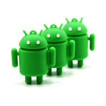 Roboter USB-Stick 4 GB 8 GB 16 GB 32 GB 64 G Cartoon Android Pen Drive grün U Disk Memory Stick Maschine Pendrive