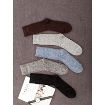 New Thick High Quality Angola Rabbit Merino Wool Socks Brand Long Socks Men's Socks Classic Business Men Winter Warm Socks