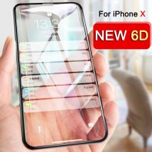 Premium 3D gebogene Kante 9h 5d gehärtetes Glas für iPhone 15 14 13 12 Mini 11 Pro max x xs xr Full Cover Displays chutz folie