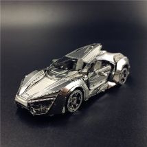 Mmz Modell Ironstar 3D Metall Puzzle Hyper sport Rennwagen Montage Modell DIY 3D Laser geschnitten Modell Puzzle Spielzeug für Erwachsene