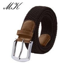 MaiKun Herrengürtel für Herren, Gürtel, Metall-Dornschließe, elastischer Herrengürtel, militärischer taktischer Gürtel