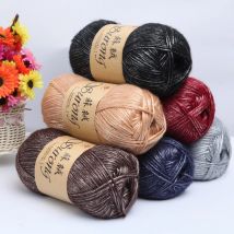 100 g/Knäuel, 325 m, Strickgarn, Häkelnadeln, dicker Wollfaden, zum Handstricken, Schal, Pullover, Häkelgarn