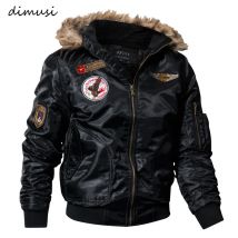 DIMUSI, abrigos acolchados de invierno para hombre, Parka de algodón térmico grueso, chaqueta para hombre, sudaderas con capucha cálidas de piel sintética, chaquetas tácticas, Parques para hombre,