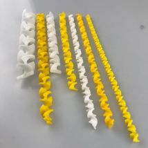 50 Teile/los Spirale Statische Mischer Abschnitt Lösungsmittel Klebstoffe Inline Rohr Mischer Elemente