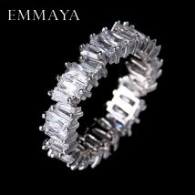 EMMAYA Luxus-Ehering für Damen mit AAA-Cz-Motiv, modischer Party-Schmuck, Charme, neu eingetroffen