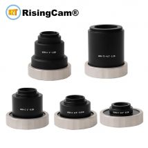 60N mikroskop C mount adapter 0,5x0,63x0,8 x 1x 1,2x1,5x2,25 x kamera C mount-adapter kompatibel für