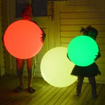 Lampade da giardino per esterni a LED impermeabili Lampade da giardino per esterni Luci galleggianti per piscina paesaggistiche RGB per feste di Natale ricaricabili