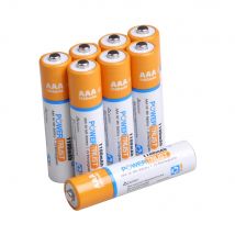 PowerTrust 8 Packs 1100mAh 1,2 V AAA Ni-Mh Akku für AA AAA Batterien (Fall Enthalten)