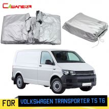 Cawanerl Auto Abdeckung Anti-Uv Outdoor Sonne Regen Schnee Schutz MPV Abdeckung Für Volkswagen