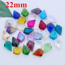 Free Shipping Wholesale AAA Top Quality 22mm Crystal 6090 Baroque Beads Pendant Earrings Necklace for women Christmas Gifts 48pc