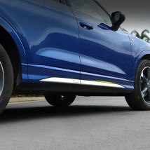 Auto Zubehör Für Audi Q3 (F3) 2019 2020 2021 2022 2023 ABS Chrom Außen Auto Tür Körper Molding Streamer Deckel trimmen 4 stücke