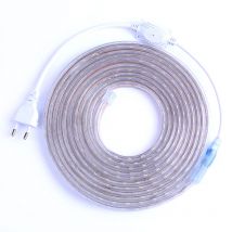 SMD 5050 AC220V HA CONDOTTO La Striscia Flessibile Della Luce 60leds/m Impermeabile Nastro del LED HA CONDOTTO LA Luce Con Spina di Alimentazione 1M/2M/3M/5M/6M/8M/9M/10M/15M/20M