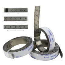 Taśma miernicza samoprzylepna metryczna ze stali nierdzewnej linijka 1M-6M do frezarki t-track piła