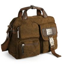 Ruil Multifunktions Männer Retro Klassische Aktentasche Aktentasche Leinwand Vintage Tragen Taschen Freizeit Toolkit Paket