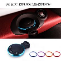 Aluminium Legierung Auto Schlüssel Ringe Schlüsselbund Für Mini Cooper JCW R55 R56 R57 R58 R59 R60 R61 Clubman Countryman Auto Styling Zubehör