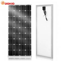 DOKIO Pannelli Solari Mono Pannelli Fotovoltaici 18V Solar Panel Rigido Quadro Fotovoltaico Pannello Solare 200W Pannello Fotovoltaico 100W Quadro Elettrico Per Camping/Campeggio/Casa
